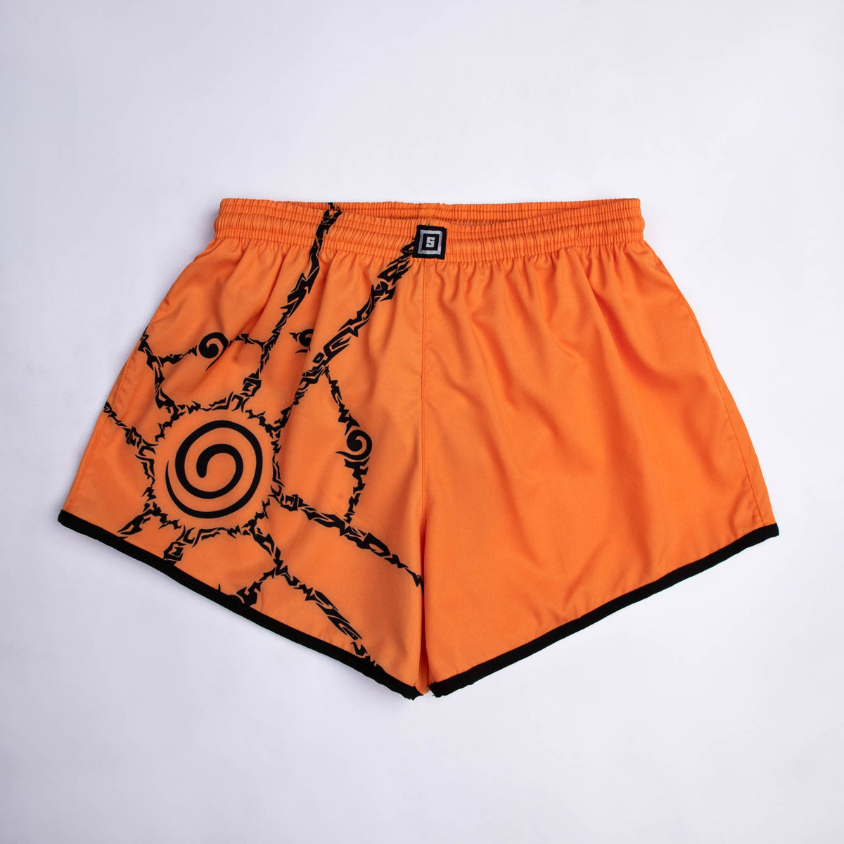 Seal women's athletic shorts with sublimated design
