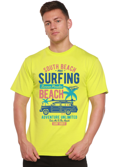 South Beach men's bamboo graphic T-shirt – view 9
