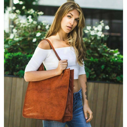 The Shannon Tote by Classy Leather Bags