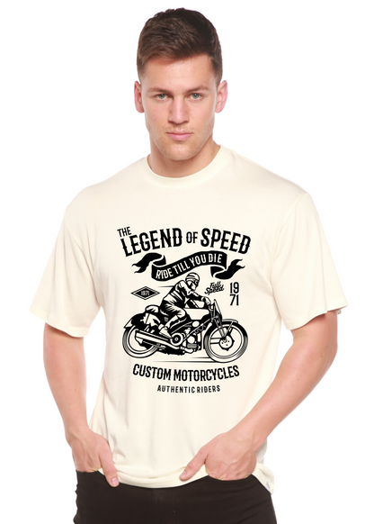 The Legend of Speed men's short sleeve graphic T-shirt in bamboo viscose and organic cotton