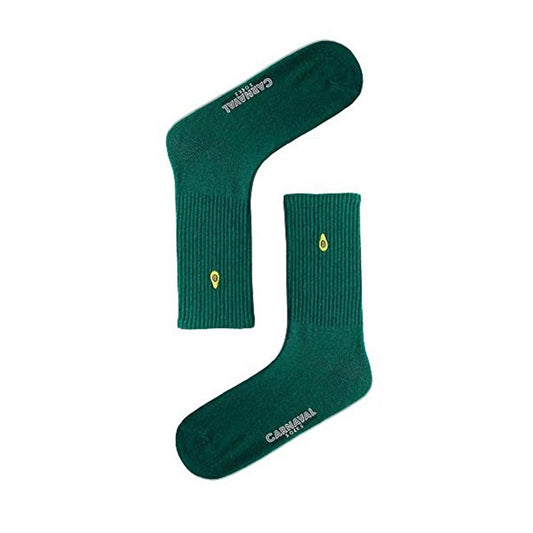 Carnaval Socks - 5 Pairs of Comfortable Fruit Design Cotton Socks for Casual Wear by Beauty Care Bag