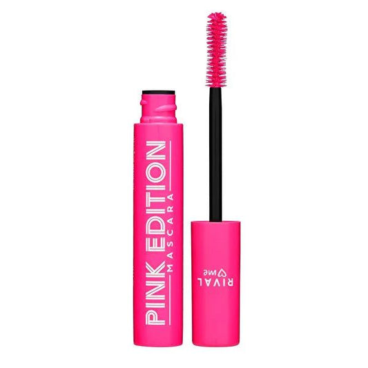 Rival Loves Me Pink Edition Mascara 8ml - Vibrant Color & Lash Enhancement by Beauty Care Bag