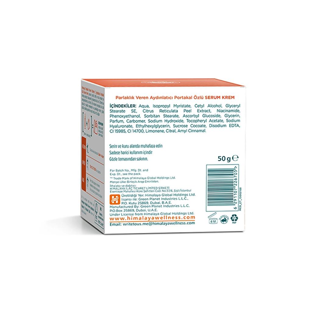 Himalaya Vitamin C Orange Face Serum Cream 50g by Beauty Care Bag
