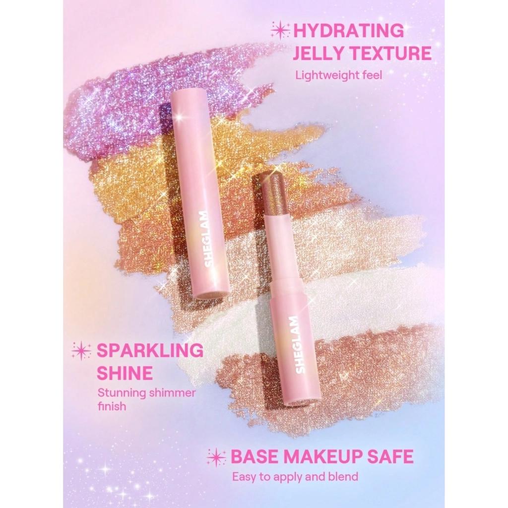 Sheglam Jelly Glaze Stick Eyeshadow in Golden Girl by Beauty Care Bag