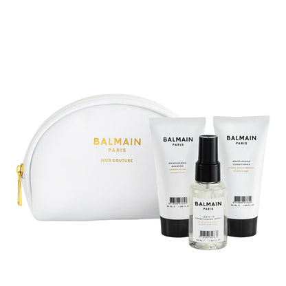 Balmain Cosmetic Care White Bag Stylish Beauty Organizer by Beauty Care Bag