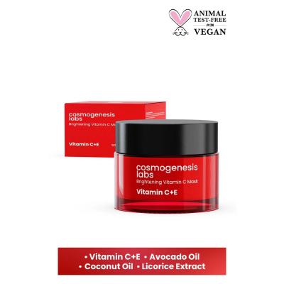 Cosmogenesis Labs Vitamin C Face Mask - Brightening & Hydrating Mask for Dull Skin, 1.69 fl oz by Beauty Care Bag