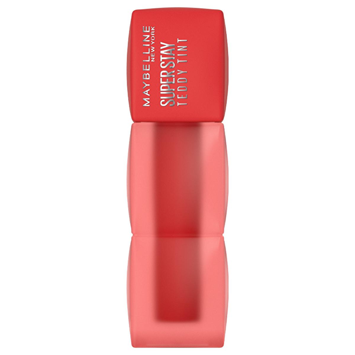 Maybelline Super Stay Teddy Tint: Long-Lasting Liquid Matte Lip & Cheek Stain - Buildable Color, All-Day Wear by Beauty Care Bag