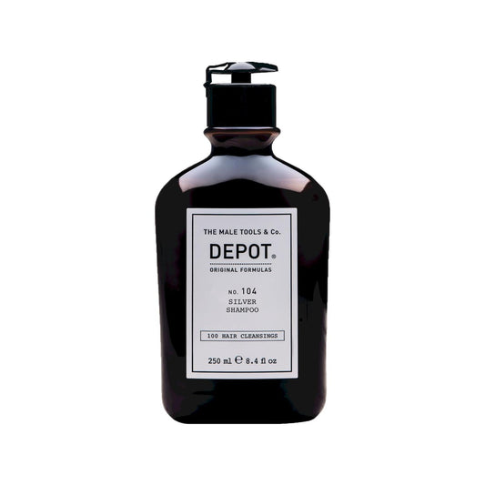 Depot No. 104 Silver Shampoo - 250ml Gentle Hair Care for All Hair Types by Beauty Care Bag
