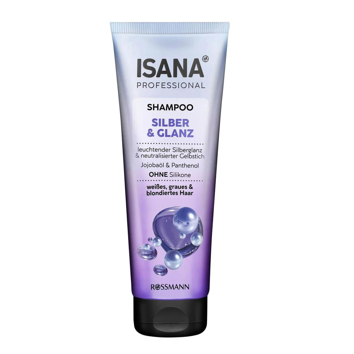 Isana Professional Silver & Shine Shampoo for Gray Hair 250ml by Beauty Care Bag