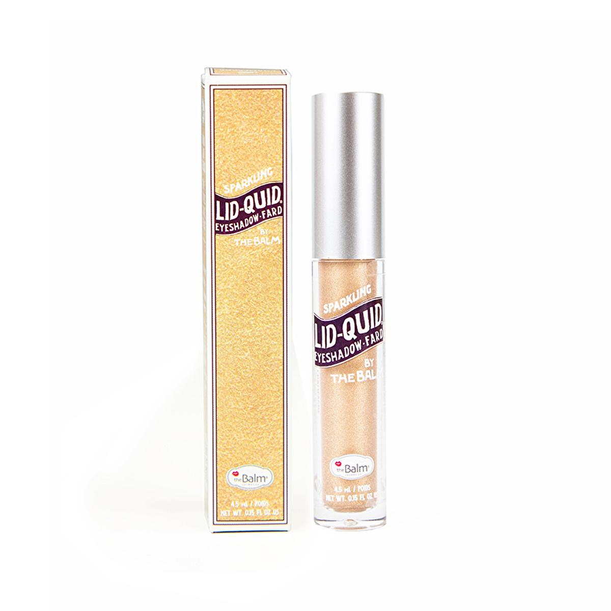 theBalm Liquid Eyeshadow - Likit Far Champagne, Shimmery, Long-Lasting Eye Makeup with Buildable Formula by Beauty Care Bag