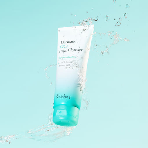 9wishes Dermatic CICA Foam Cleanser 150ml by SEOUVARA