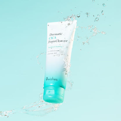 9wishes Dermatic CICA Foam Cleanser 150ml by SEOUVARA