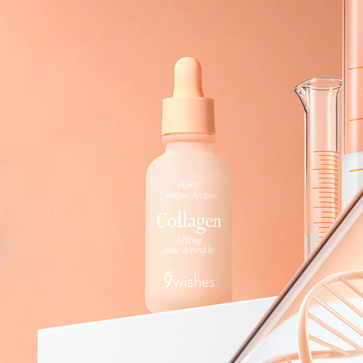 9wishes PDRN Collagen Ampoule 30ml by Seoulia