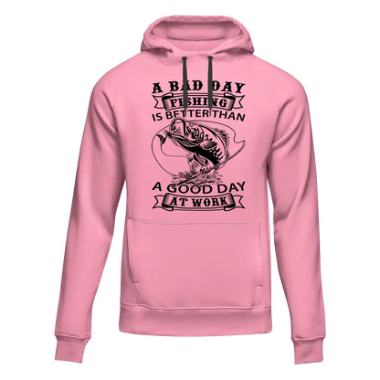 A Bad Day Fishing Unisex Hoodie by Outdoorzees