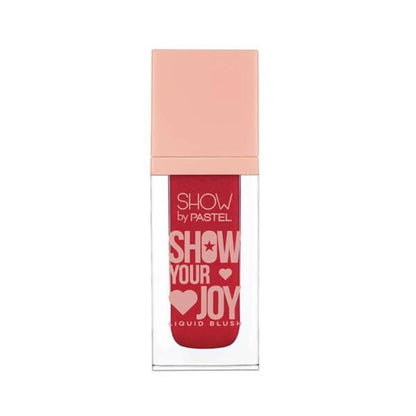Show By Pastel Liquid Blush - Natural Dewy Look, 24hr Moisturizing - Portable Makeup for On-the-Go Touch-ups by Beauty Care Bag