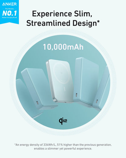 Anker MagGo Power Bank (10K, Slim) by Anker
