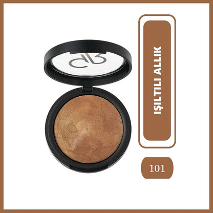Golden Rose Baked Stardust Blush No:101 1pc by Beauty Care Bag