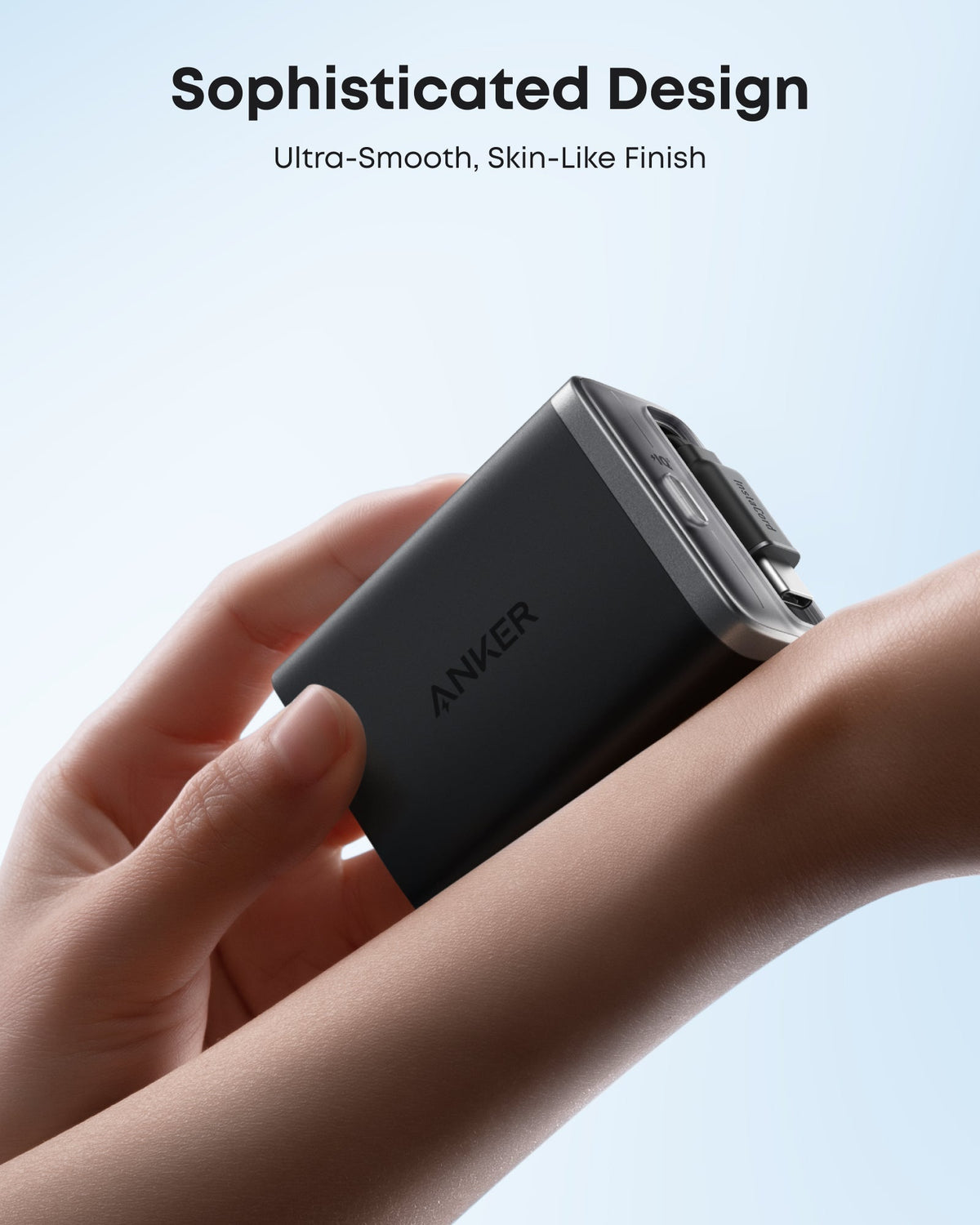 Anker Nano Charger (35W, Built-In Retractable USB-C Cable) by Anker