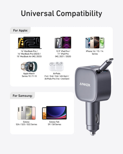 Anker Nano 75W Car Charger by Anker
