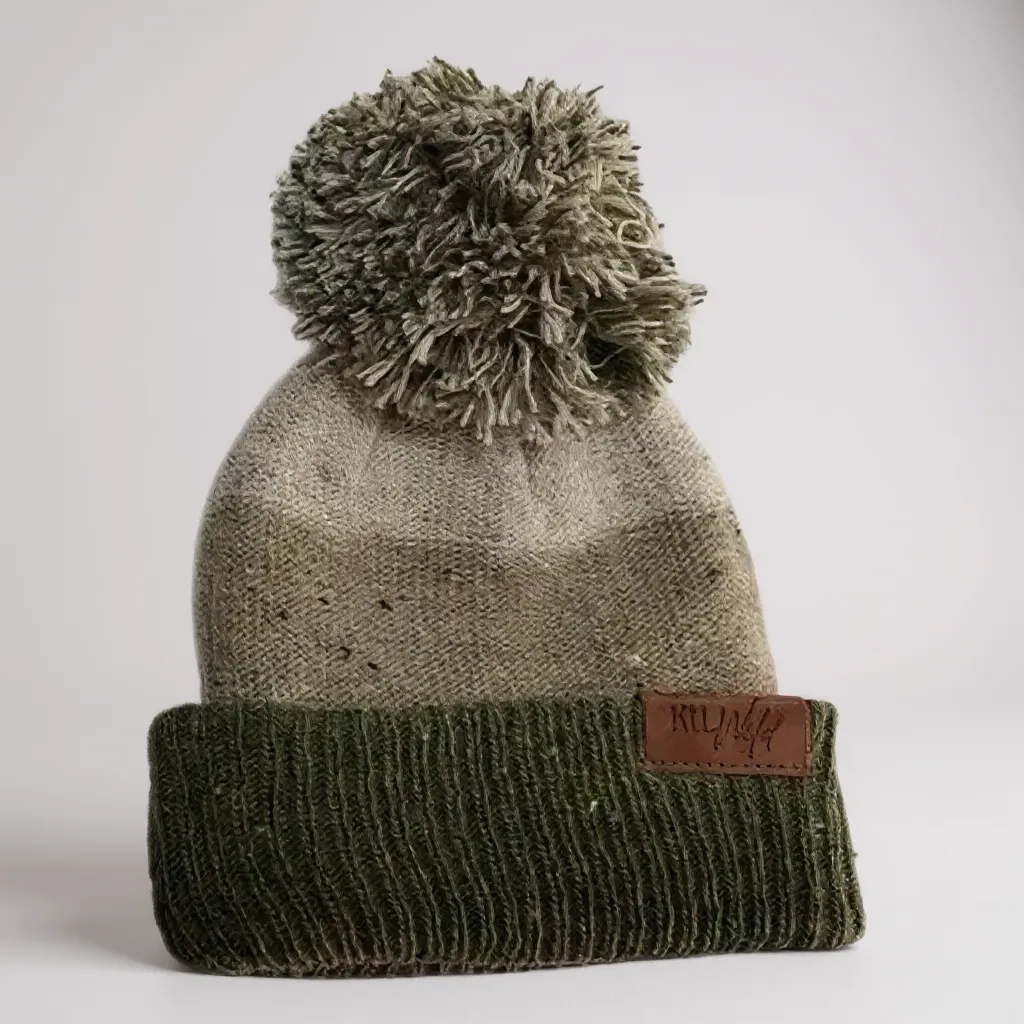 Puff knit beanie by Keep the Littles Wild