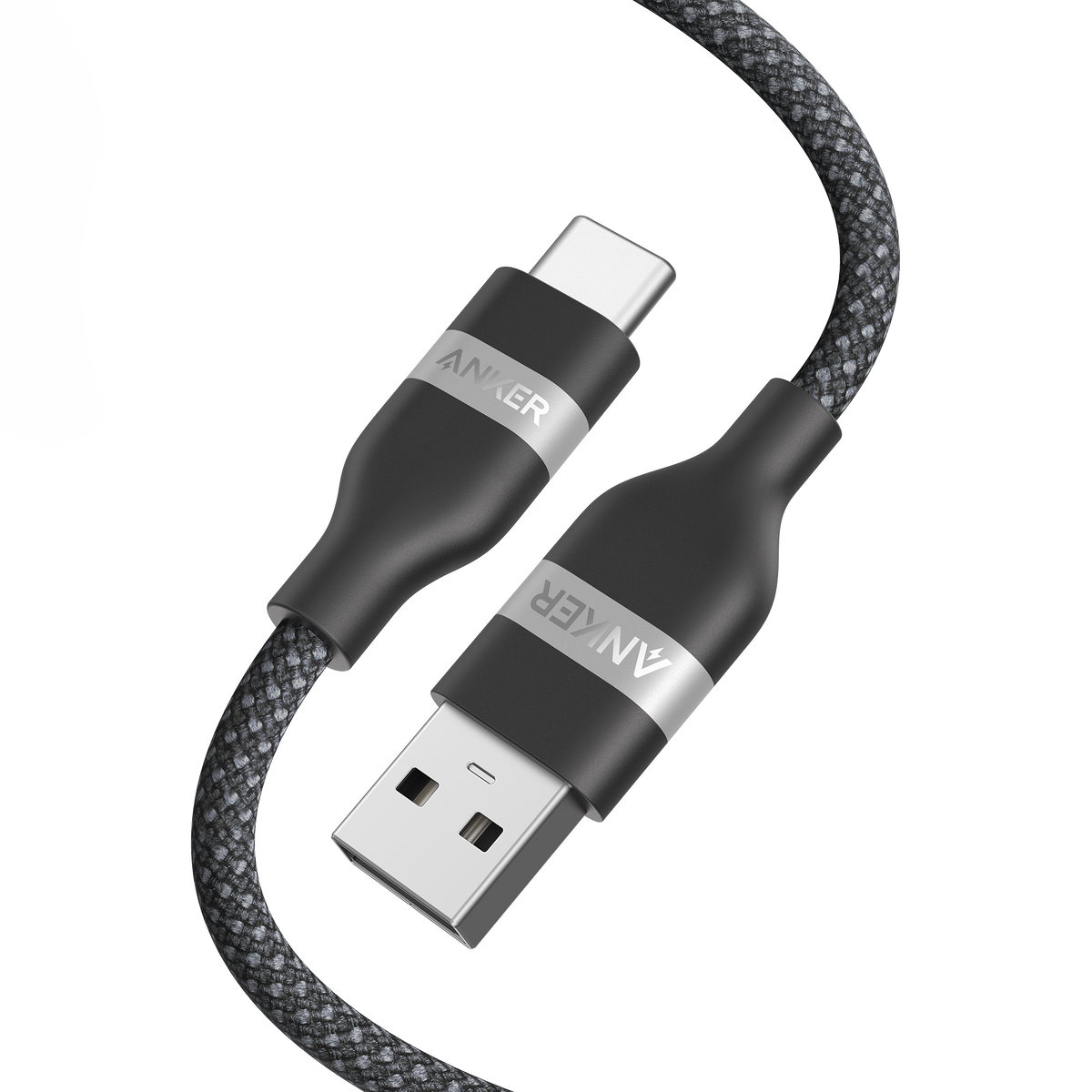 Anker USB-A to USB-C Cable (3 ft / 6 ft, Upcycled-Braided) by Anker