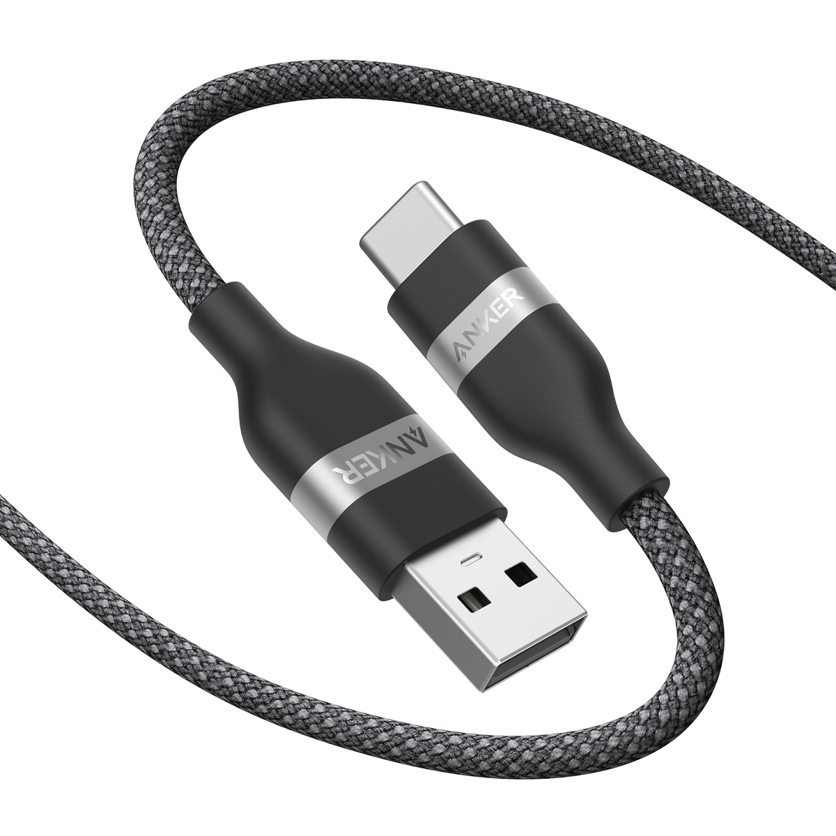 Anker USB-A to USB-C Cable (3 ft / 6 ft, Upcycled-Braided) by Anker
