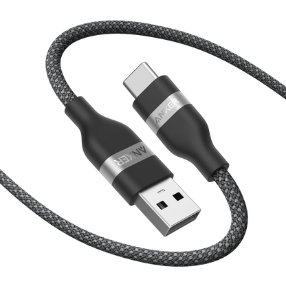 Anker USB-A to USB-C Cable (3 ft / 6 ft, Upcycled-Braided) by Anker