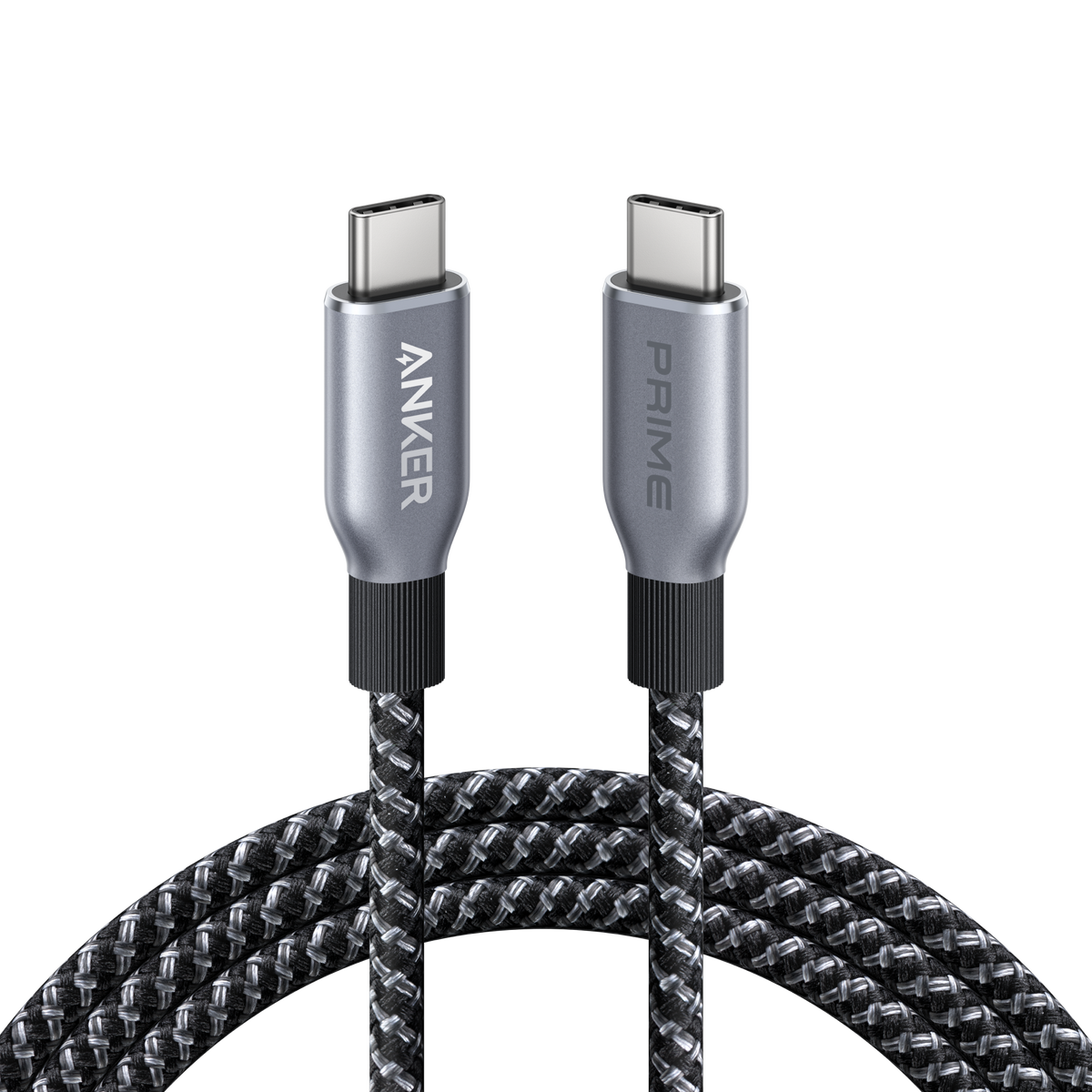 Anker Prime USB-C to USB-C Cable (240W, Upcycled-Braided) by Anker