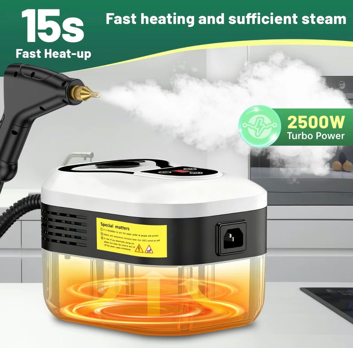 TurboSteam Portable Cleaner by V.I.P Digital Presence