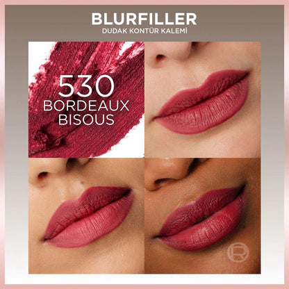 L'Oreal Paris Blurfiller Lip Liner 530 Bordeaux Bisous by Beauty Care Bag