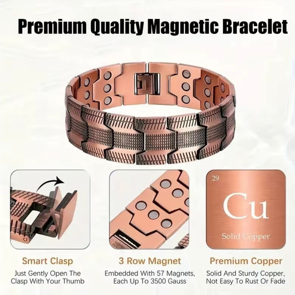 PureMag Copper Bracelet by V.I.P Digital Presence