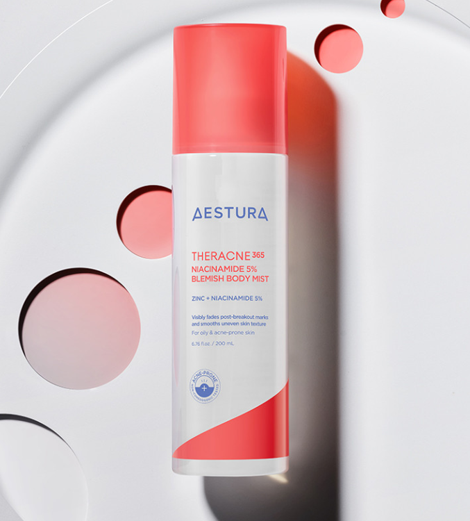 AESTURA THERACNE 365 NIACINAMIDE 5% BLEMISH BODY MIST 200ml by SEOUVARA