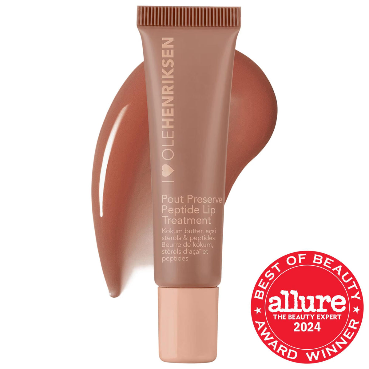 Pout Preserve: Hydrating Peptide Lip Treatment - Plump, Smooth Fine Lines, Vegan & Cruelty-Free Lip Care by Beauty Care Bag