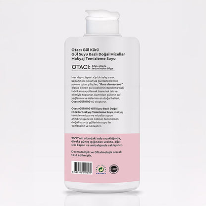 Otaci rose water micellar cleansing water, 13.53 fl oz