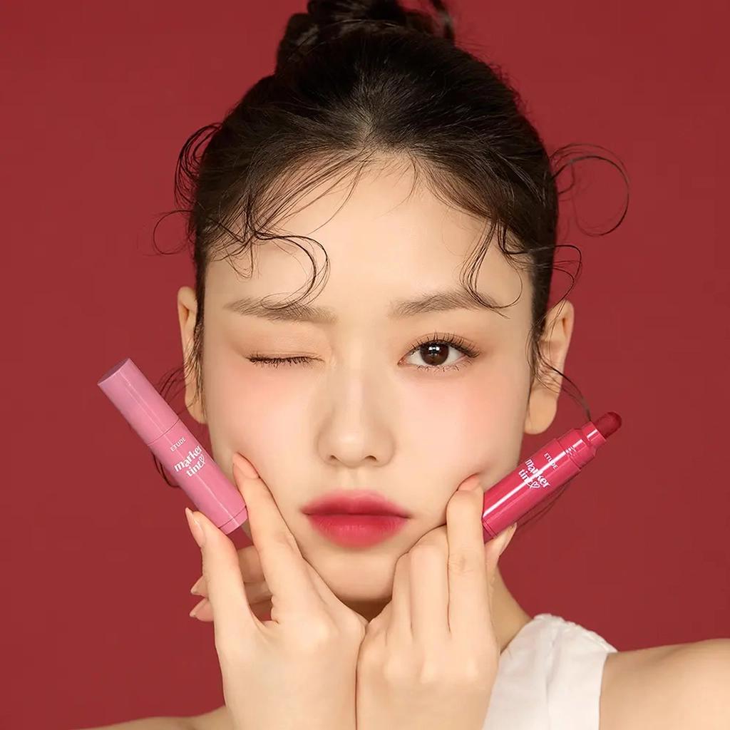 Etude Dear Darling Marker Tint 01 Raspberry Pop 3.2g by Beauty Care Bag