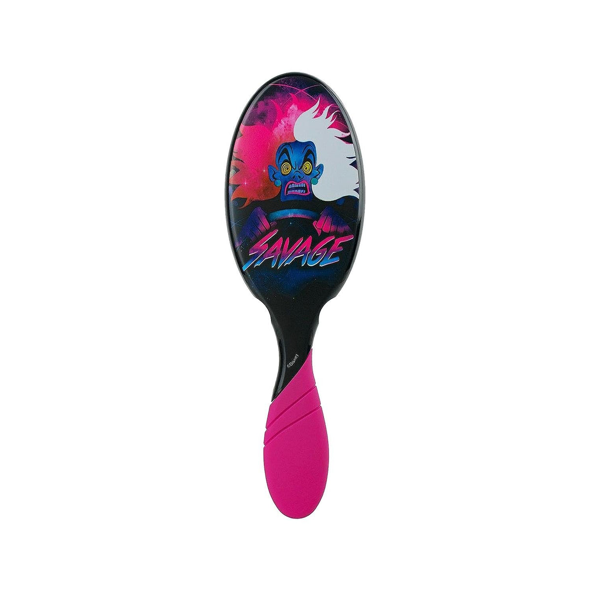 Wet Brush Pro Detangler Villains Savage Cruella De Vil Hair Brush - Gentle Detangling, Disney Villains Design by Beauty Care Bag