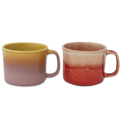 Reactive Glaze Ceramic Coffee Mug by Rust & Cinder