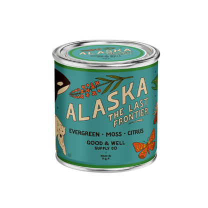 Alaska State Candle by Good & Well Supply Co.