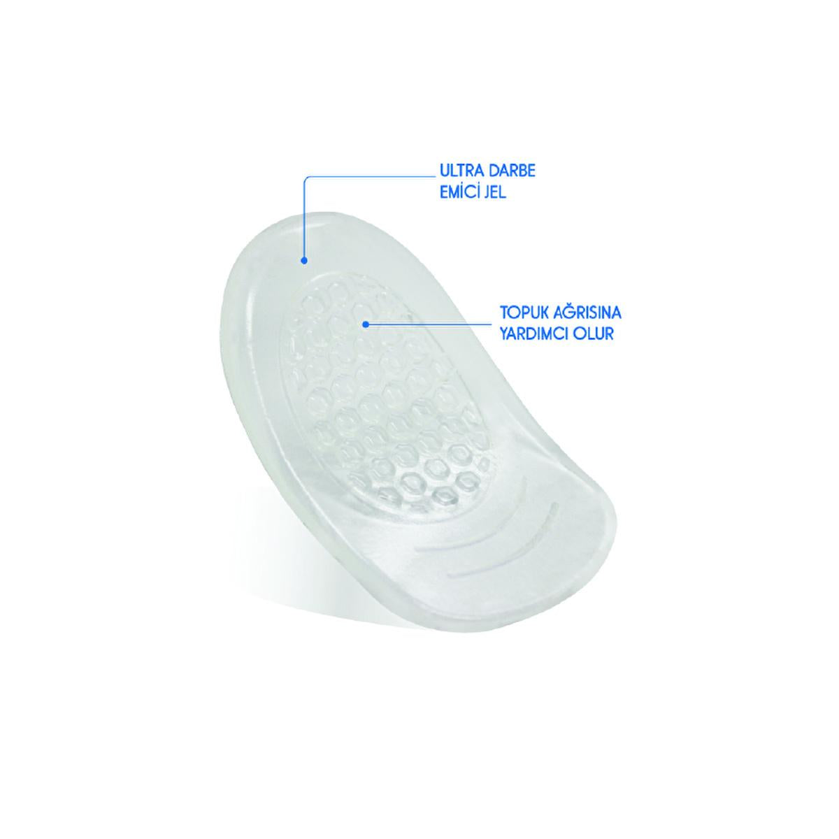 Tabanex gel heel inserts – view 2