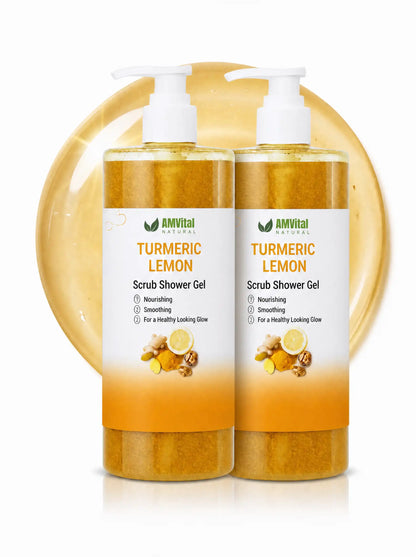 AMVital Turmeric Lemon Scrub Shower Gel by AMVital