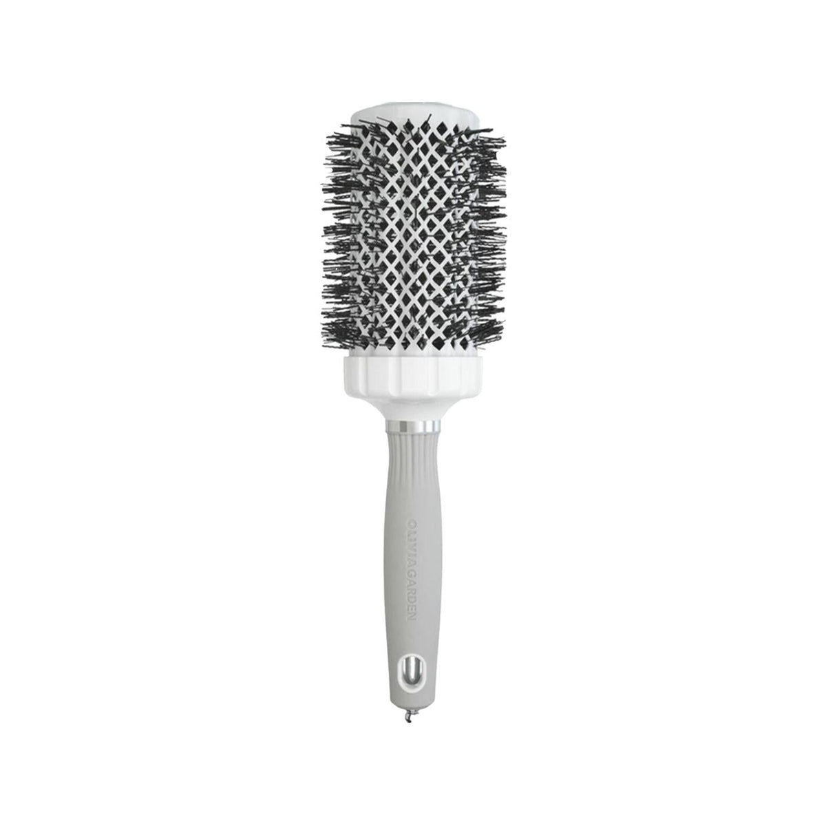 Olivia Garden Expert Blowout Grip Wavy Bristles Hair Brush - Professional Detangling & Styling Tool for Wavy/Curly Hair by Beauty Care Bag