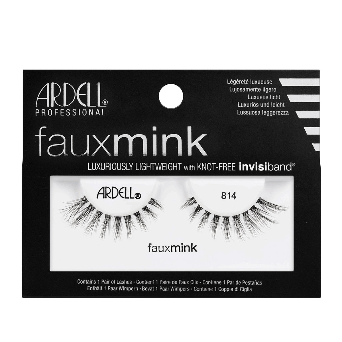 ARDELL Faux Mink Lashes - 814 Black by Avera Group