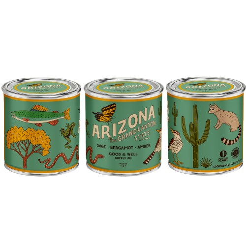 Arizona State Candle by Good & Well Supply Co.