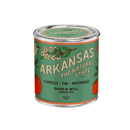 Arkansas State Candle by Good & Well Supply Co.
