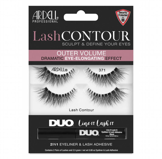 ARDELL Lash Contour, 2-Pack - Eye-Elongating (371) by Avera Group