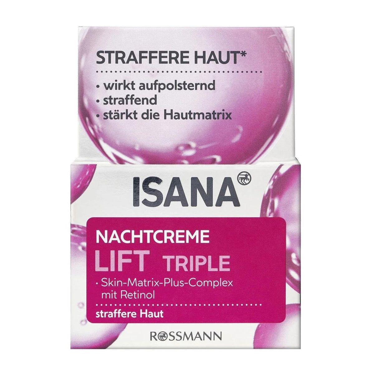 Isana Lift Triple Night Cream Firming & Nourishing 50 ml by Beauty Care Bag