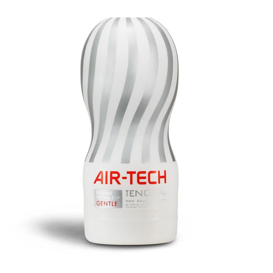 TENGA Air-Tech Cup Gentle White Reusable Vacuum Toy by Beauty Care Bag