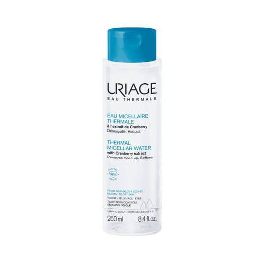 Uriage Thermal micellar water for normal to dry skin, 250ml