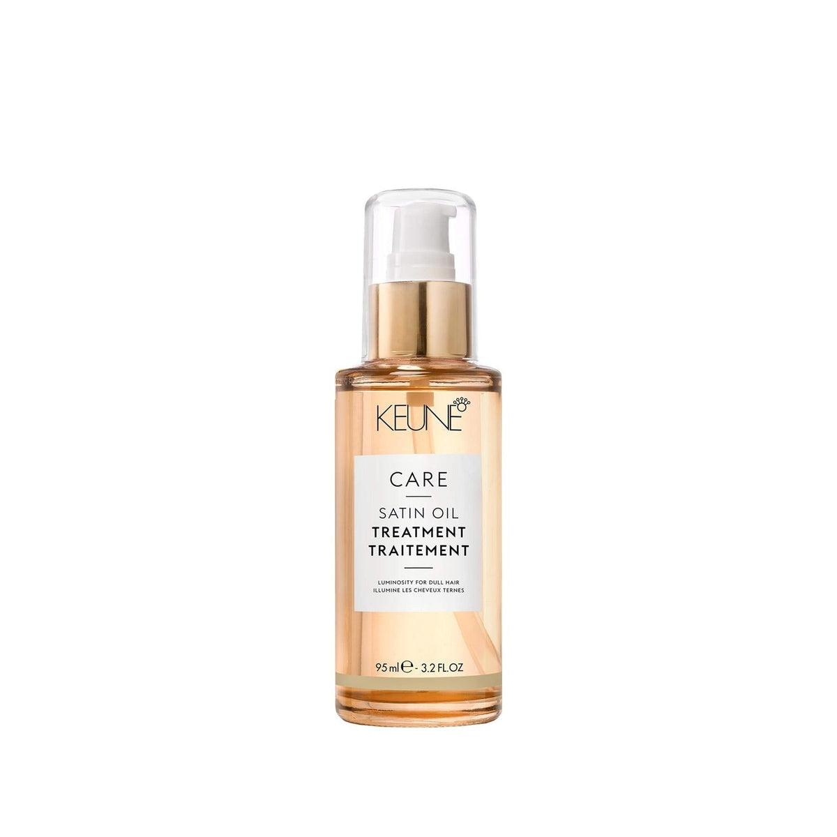 Keune Care Satin Oil nourishing hair oil for dry and damaged hair, 3.21 fl oz