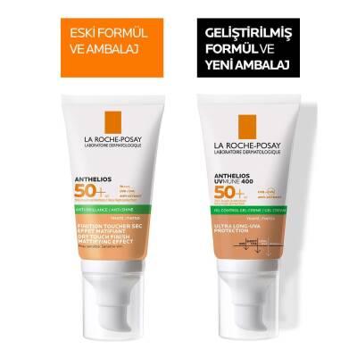 La Roche-Posay Tinted Sunscreen Gel-Cream SPF 50+ - Oil Control, Matte Finish for Sensitive Skin by Beauty Care Bag